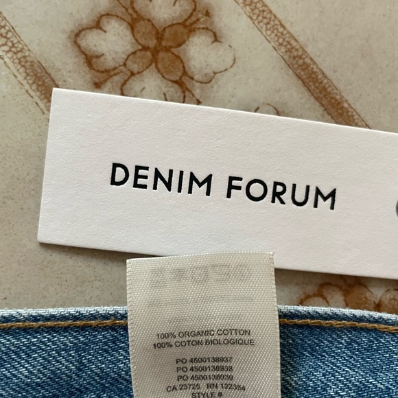 NWT Denim Forum Shorts - Picture 9 of 9